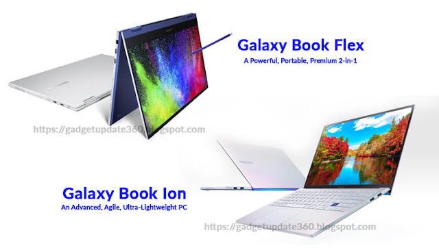 Samsung Galaxy Book Flex And Galaxy Book Ion