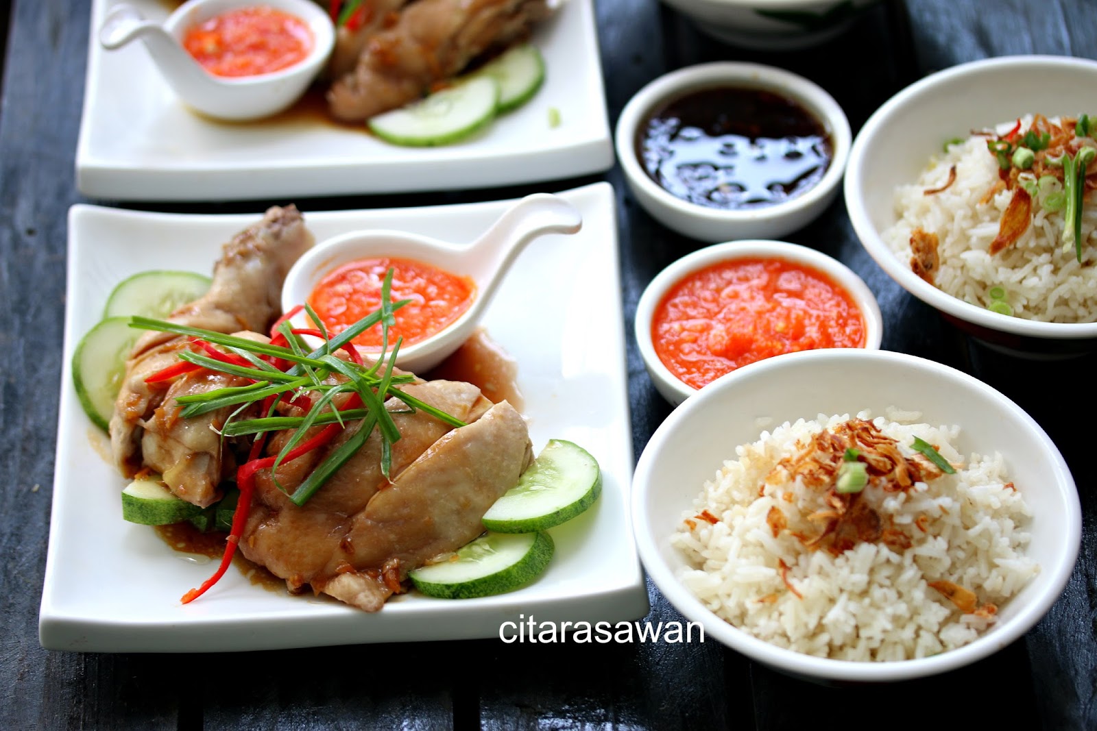 Nasi Ayam Hainan ~ Resepi Terbaik