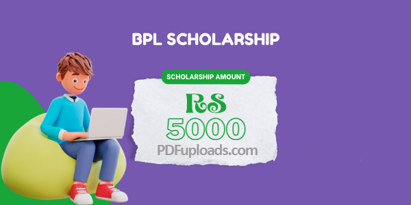 Download Higher Secondary Merit Scholarship for BPL Students PDF form