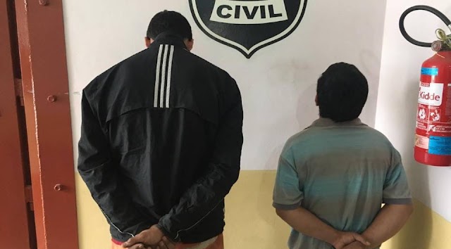 Dupla é presa ao tentar vender moto roubada para própria vítima em Colombo
