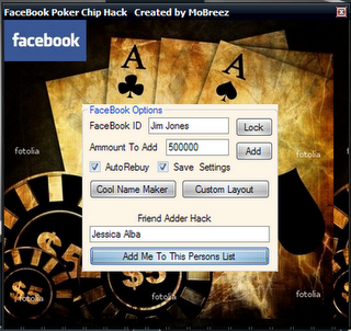 Download Gratis Facebook Poker Chip Hack