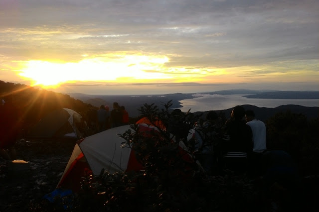 Selamat pagi gunung sibuatan