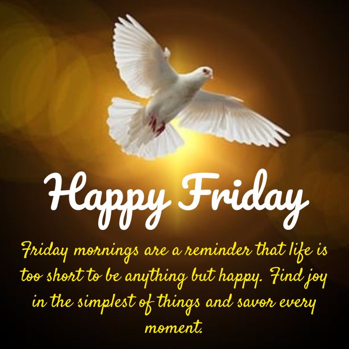 Good Morning Happy Friday Blessings Images