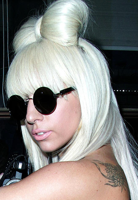 Lady Gaga Tattoos Pictures