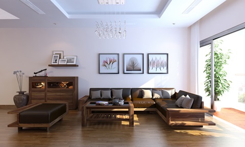 Sofa gỗ óc chó là dòng sofa có chất lượng tốt thuộc top đầu trên thị trường bàn ghế gỗ