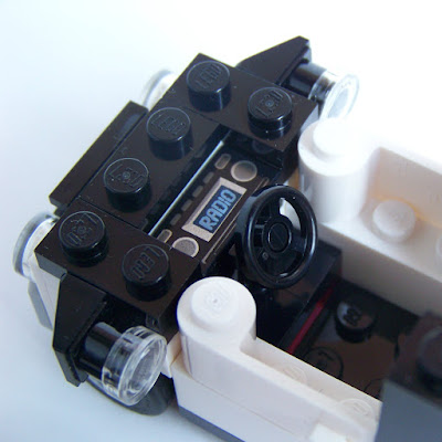 LEGO car interior