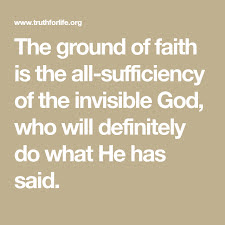 God: The Ground of Faith 