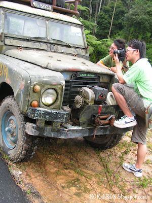 land rover in cameron highlands