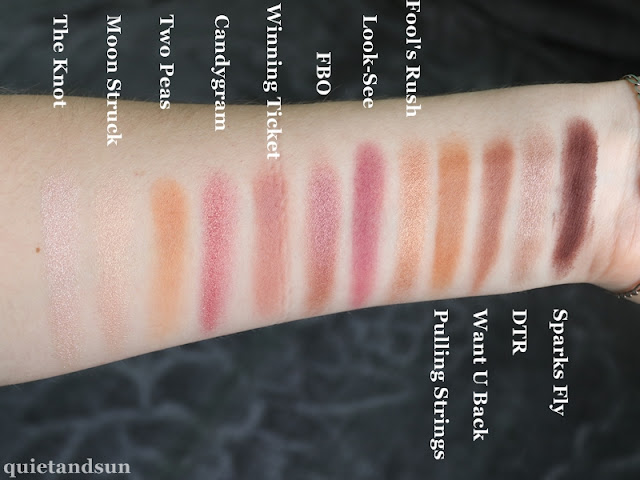 ColourPop You Had Me At Hello swatches