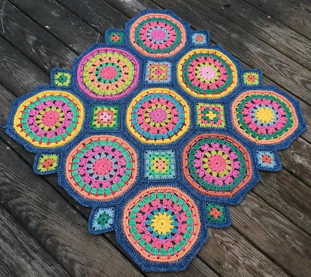 Granny Square And Octagon Motifs