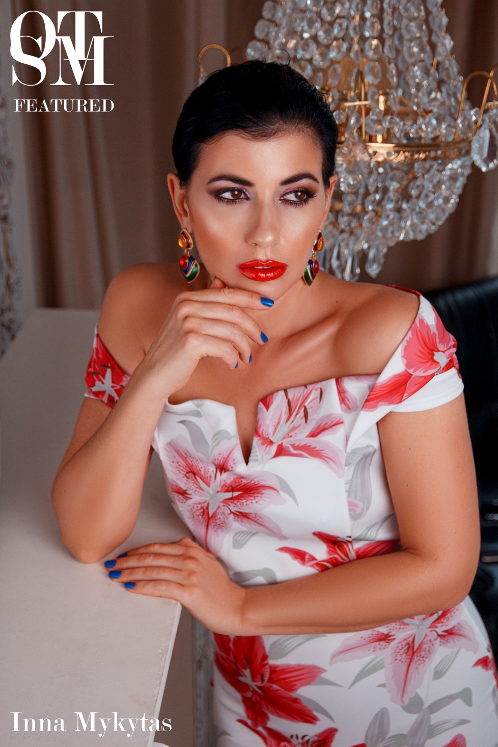 Fashion Model Inna Mykytas