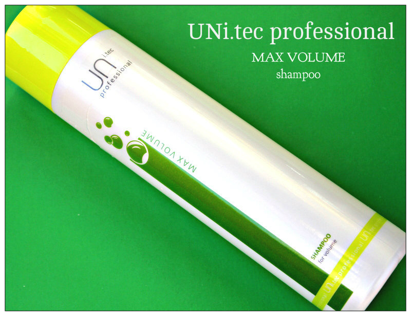 Review: UNi.tec professional MAX VOLUME shampoo