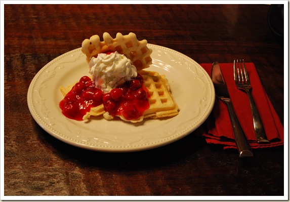 New Year Waffles a