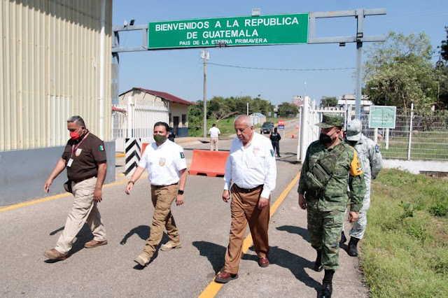Supervisa comisionado del INM operativos de control y verificación migratoria en ‘El Ceibo’, Tabasco