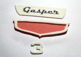 Cars logo fondant