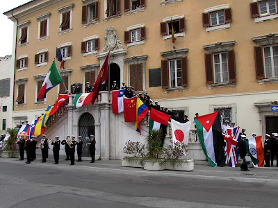 28th TAN, Foreign Navies parade, Livorno