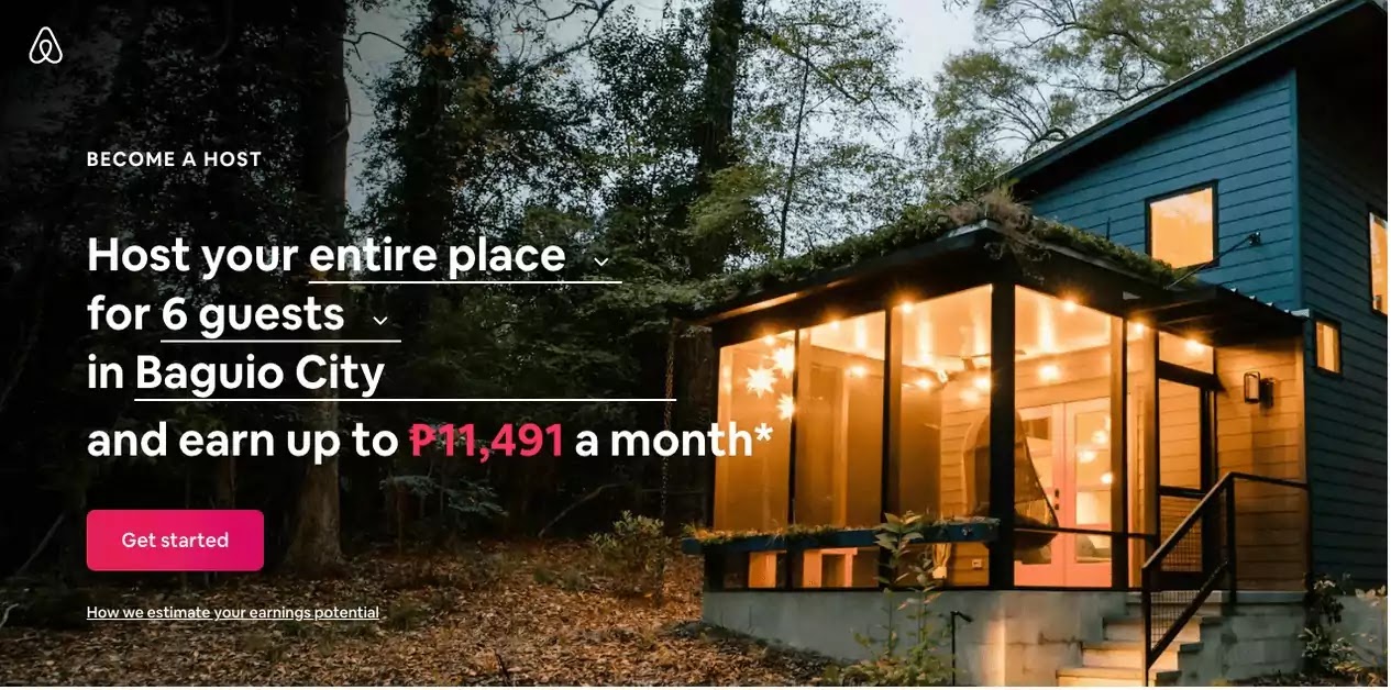 Airbnb’s What’s My Place Worth tool