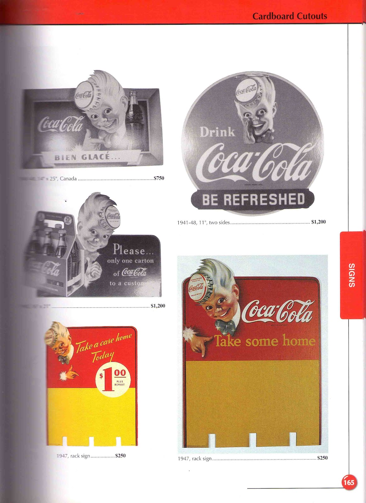 Old Vintage Gallery: Iklan Enamel "Coca-Cola" Circa 1940-1950