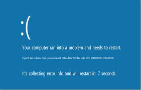 BLUE SCREEN ERROR