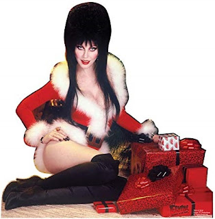 Click here to purchase Mini Elvira Christmas Standee at Amazon!