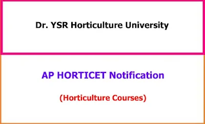 AP Horticet Notification 2023