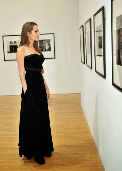 Long black dress