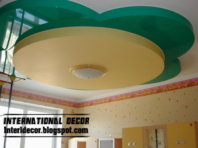 Modern False ceiling designs for kids room 2017