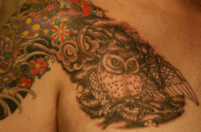 popular tattoo, owl tattoo, tattoo design