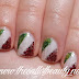 Nail Art of the Day: Italian Flag for #31DC2015 Day 28 Inspired by a Flag