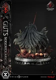 Berserk - Guts in Bersrk Armor Rage Edition y Unleash Edition Statues de Prime 1 Studio