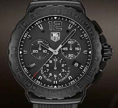 TAG HEUER FORMULA 1 BLACK TITANIUM CARBIDE