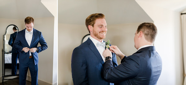 Waterfront Fall Wedding at the Chesapeake Bay Beach Club photographed by Heather Ryan Photography