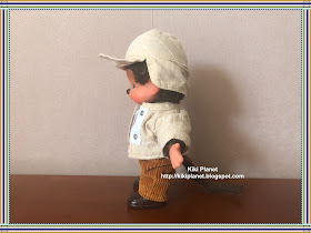 kiki monchhichi randonneur safari tenue vêtement vintage collection