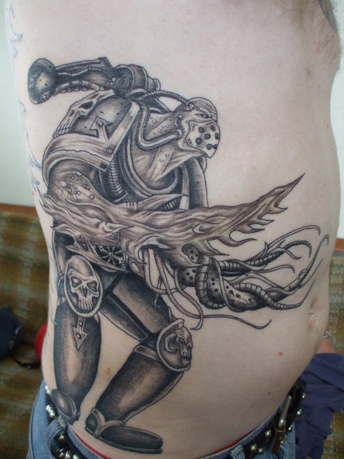  a great Greek warrior tattoo but can't seem to find the right design?