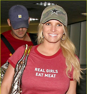 Jessica Simpson Meat T-shirt