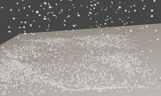 3d Rain or snow falling blender blend royalty free