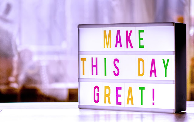 Make Today Great Lightbox Message