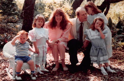 Bryce Dallas Howard family photo when she was as a child