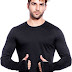 Round Neck Black T-Shirt For Mens