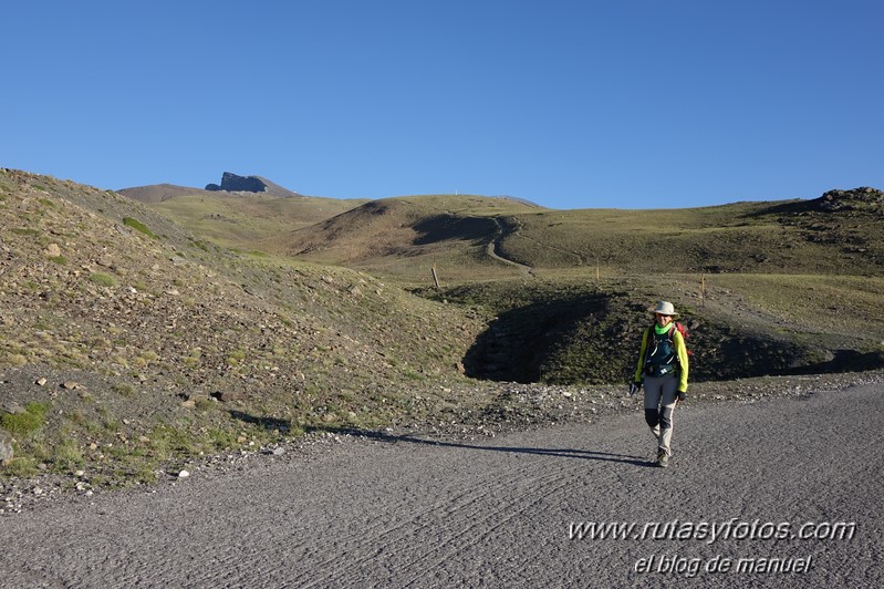 Pico Veleta por los Tajos - Lagunillo Misterioso - Chorreras del Molinillo