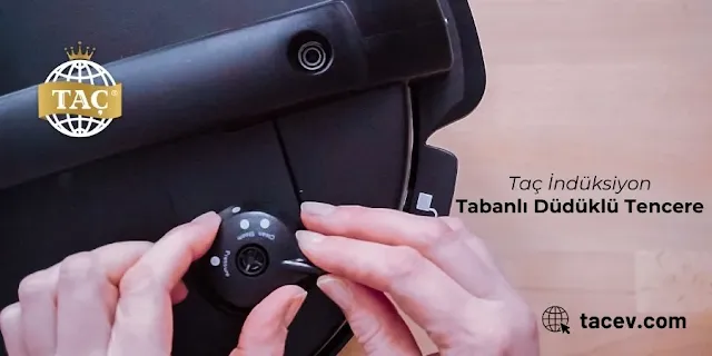 Taç İndüksiyon Tabanlı Düdüklü Tencere