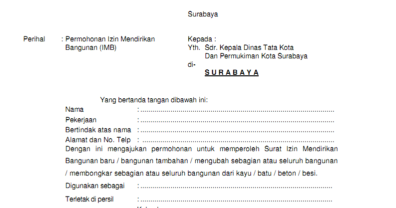 Surat Kiriman Tidak Rasmi Pelancongan