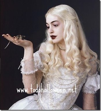 Maquillaje reina Blanca Alicia en el país de las maravillas