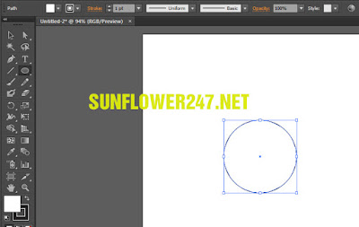 Hướng dẫn sự dụng công cụ xoay hình Rotate Tool để vẽ logo