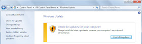 Menonaktifkan Auto Updates Windows 7