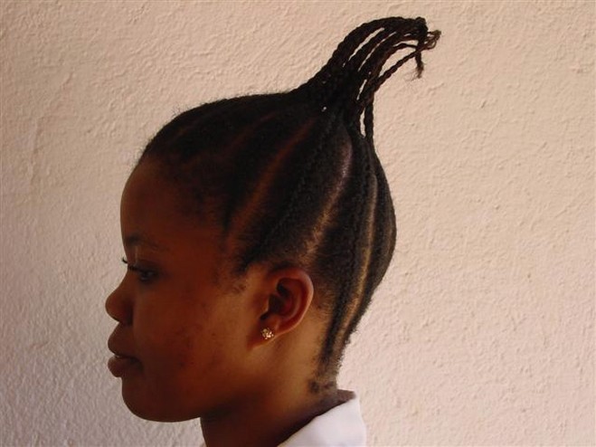 hairstyle at the 1st Annual Essence Black Women in Hollywood Luncheon.