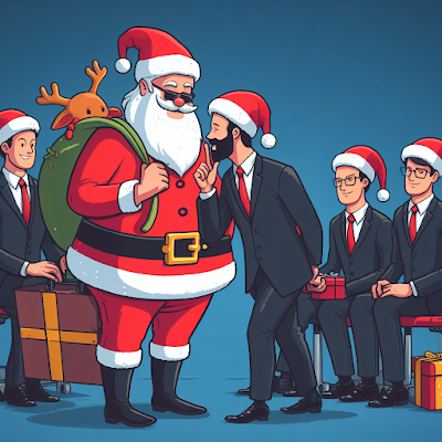 Virtual Secret Santa in Corporate by Discover TALENT