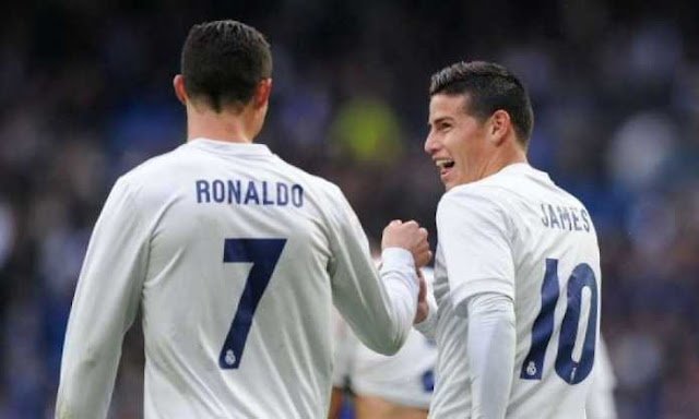 Ronaldo Ingin Juventus Datangkan James Rodriguez