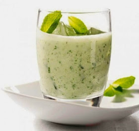 chilled cucumber soup