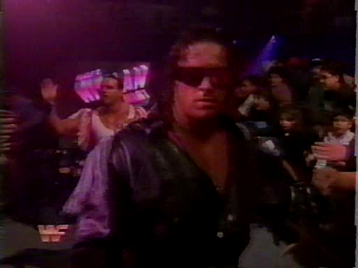 WWF / WWE - Survivor Series 1994: WWF Champion Bret 'The Hitman' Hart was accompanied by his second, The British Bulldog